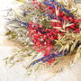 Lavender Gypsophila Dried And Preserved Flower Bouquet, thumbnail 4 of 5