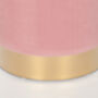Round Stool In Pink Or White, thumbnail 2 of 6