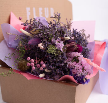 Provence Dried Floral Bouquet, 4 of 6
