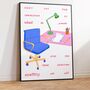 Eames Chair, Motivational Art Print, thumbnail 1 of 5