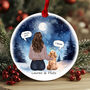 Personalised Pet Remembrance Bauble For Her, thumbnail 1 of 8