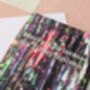 Merry Christmas Ya Filthy Animal – Sparkly Christmas Card – Blank Inside, thumbnail 2 of 3