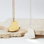 Personalised Name Gold Plated Heart Necklace, thumbnail 3 of 12