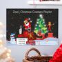 Personalised Santa Christmas Playlist Advent Calendar, thumbnail 1 of 3