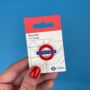 Transport For London Oxford Circus Pin Badge, thumbnail 1 of 2