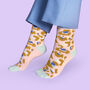 Pastel Leopard Print Socks Set Of Three, thumbnail 8 of 8