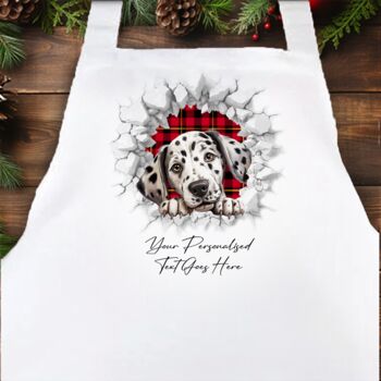 Personalised Christmas Dalmatian Break Through, 4 of 11