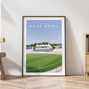 The Rose Bowl Hampshire Cricket Poster, 3 of 7