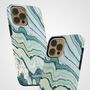 Green Marble Tough Case For iPhone, thumbnail 3 of 4