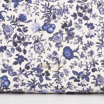 Blue Ditsy Pouch Small, 3 of 7