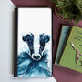 Inky Badger Faux Leather Phone Case With Card Slots, thumbnail 4 of 7