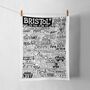 Bristol Landmarks Tea Towel, thumbnail 1 of 4