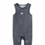 Navel Velour One Piece Baby Suite, thumbnail 1 of 4