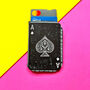 Ace Of Spades Card Holder For Travel Passes And Cards, thumbnail 1 of 4