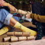 Eco Friendly Christmas Socks Crackers Set Of Three, thumbnail 1 of 6