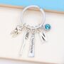 Dentist Personalised Keyring, Dental Nurse, Graduation, thumbnail 1 of 12