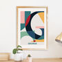 Personalised Abstract Initial Letter Print, thumbnail 7 of 8