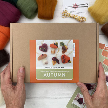 Needle Felting Kit Autumn, 10 of 11