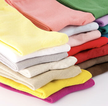 Daily Basic Cotton Socks: Women's Spring Summer Colourful Socks, 4 of 10