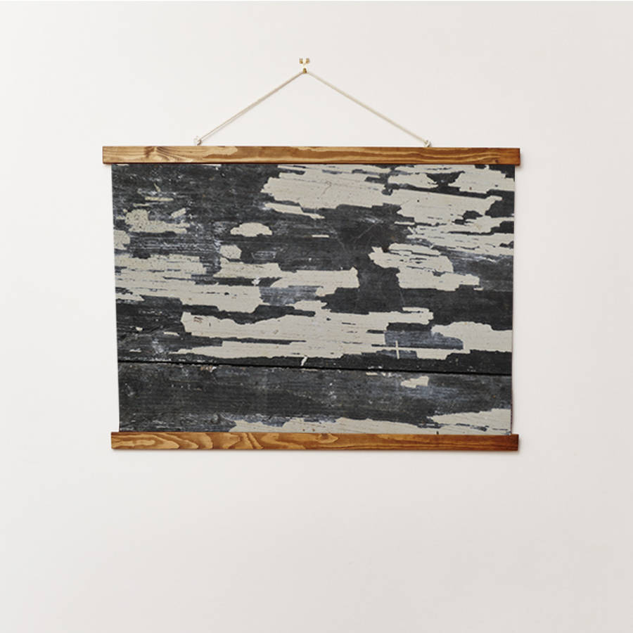 Monochrome Fabric Wall Hanging By Ruth Holly
