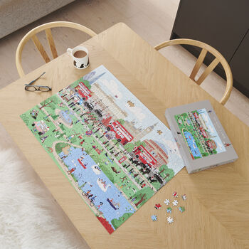 Dog Walkers Of London Jigsaw Puzzle, 9 of 12