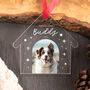 Customised Pet Memorial Christmas Bauble Keepsake Gift, thumbnail 4 of 5