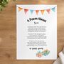 Personalised 60th Birthday Gift Print Special Poem, thumbnail 1 of 10