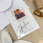 Personalised Bridesmaid Photo Biscuit Card, thumbnail 1 of 2