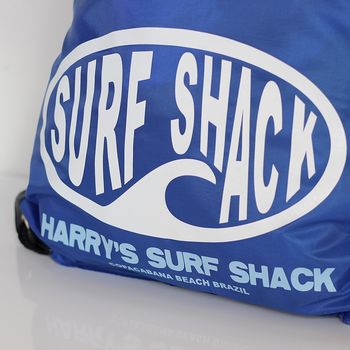 Personalised Surf Shack Swimming Bag, 2 of 6