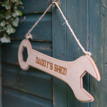 Personalised Dad's Shed Sign, 3 of 6