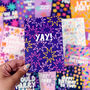 Colourful 'Yay' Birthday Celebration Card, thumbnail 1 of 6