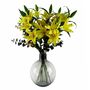 Extra Large 40cm Grey Smoke Bottle Glass Vase, thumbnail 5 of 6