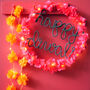 Marigold Happy Diwali Wreath, thumbnail 5 of 5