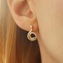 9ct Gold Spiral Snake Earrings, thumbnail 1 of 3