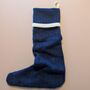 Personalised Pure Cashmere Cable Christmas Stocking, thumbnail 2 of 6