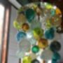 Blown Glass Mini Chandelier, thumbnail 8 of 12