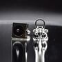 Dj Speaker And Headphones Cufflinks 316 L Stainless Steel Music Lover Gift, thumbnail 4 of 5