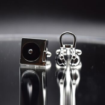 Dj Speaker And Headphones Cufflinks 316 L Stainless Steel Music Lover Gift, 4 of 5