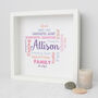 Personalised 70th Birthday Word Art Gift For Her, thumbnail 1 of 5
