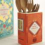 Porcelain Book Vase, thumbnail 5 of 6