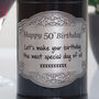 Personalised Birthday Port With Ornate Pewter Label, thumbnail 2 of 6