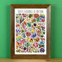Fruits And Berries Of Britain Greeting Card, thumbnail 5 of 5