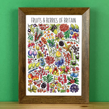 Fruits And Berries Of Britain Greeting Card, 5 of 5