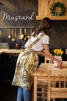 Crossback Pinafore Apron | Studio And Café Workwear, 6 of 12