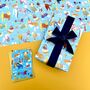Christmas Dogs Wrapping Paper, thumbnail 3 of 5