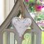 Wooden Hanging Heart Decoration, thumbnail 3 of 3