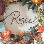 Colourful Dried Flower Wreath, thumbnail 4 of 4