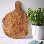 Personalised Tree Heart Carved Cheese/Chopping Board, thumbnail 1 of 5