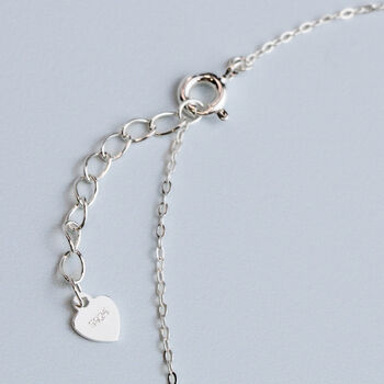 Sterling Silver Elephant Trio Charm Anklet, 3 of 6