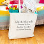 'Motherhood' Mum Tote Bag, thumbnail 2 of 7